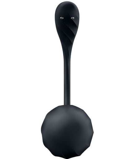 Satisfyer – G-Spot Stimulator Geribbelde Bloembladeren Zwart Afstandsbediening Gratis App