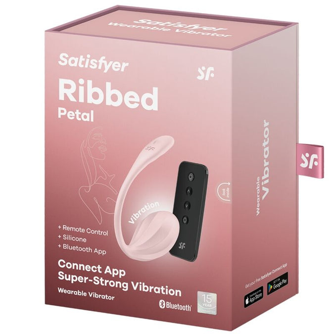 Satisfyer – Ribbed Petal G Point Remote Control Stimulator Rose Free App