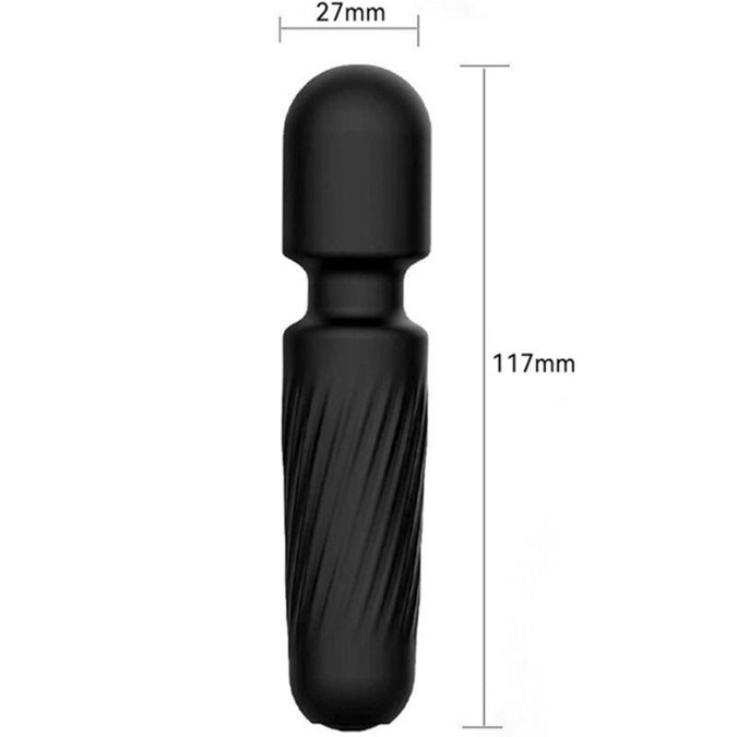 Armony – Your Magic Massager & Vibrator Wiederaufladbar 10 Vibrationen Schwarz