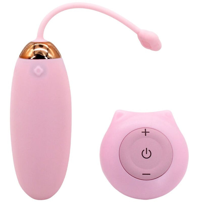 Armony – Kitty Fun Egg Vibrator Remote Control 10 Vibrations Pink
