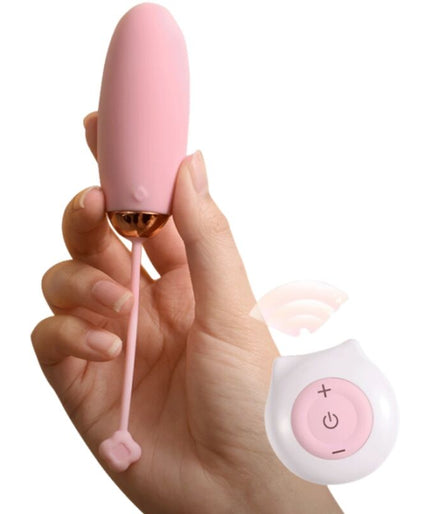 Armony – Kitty Fun Eivormige Vibrator met Afstandsbediening 10 Vibraties Roze