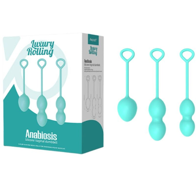 Armony – Anabiosis Vaginal Dumbbell 3 Levels Green