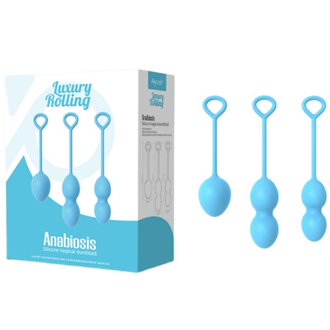 ARMONY - ANABIOSIS VAGINALE DUMBBELL 3 NIVEAUS BLAUW