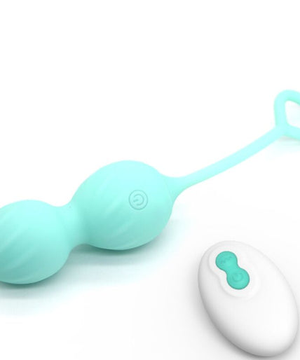 ARMONY - BLOSSOMS VAGINAL DUMBBELL VIBRATION REMOTE CONTROL 10 VIBRATIONS GREEN