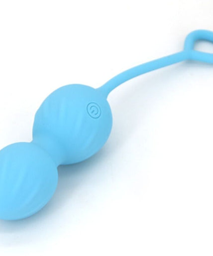 ARMONY - BLOSSOMS VAGINAL DUMBBELL VIBRATION REMOTE CONTROL 10 VIBRATIONS BLUE