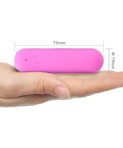 ARMONY - SPLASH HAHA VIBRATOR BULLET SILICONE 10 VIBRATIONS 75 X 19 CM PINK