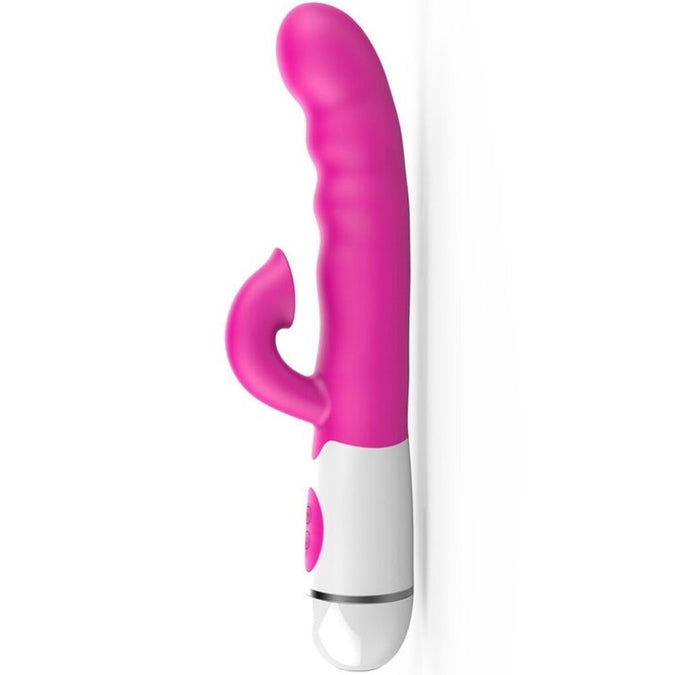 ARMONY - AMIR VIBRATOR MULTIFUNCTIONEEL MET STIMULERENDE TONGO 16 SNELHEDEN ROZE