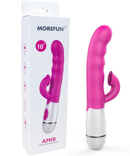 ARMONY - AMIR VIBRATOR MULTIFUNCTION WITH STIMULATING TONGUE 16 SPEEDS PINK