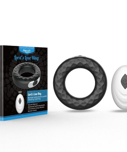 ARMONY - LORD'S LOVE RING VIBRATOR REMOTE CONTROL BLACK
