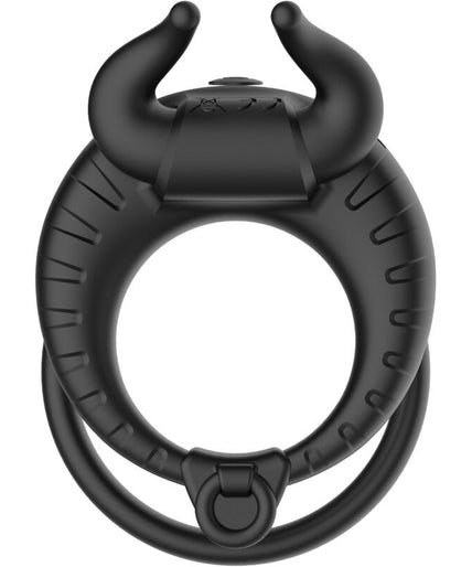 ARMONY - BULL'S PASION RING VIBRATOR 10 SPEEDS BLACK