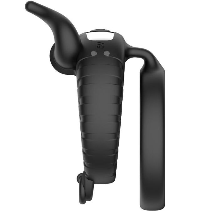 ARMONY - BULL'S PASION RING VIBRATOR 10 SNELHEDEN ZWART