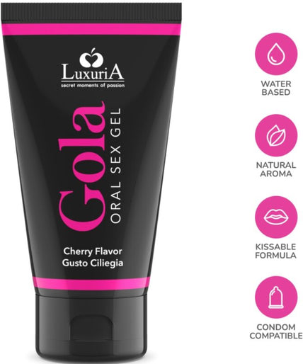 INTIMATELINE LUXURIA - ORALE SEKS GEL KERSENSMAAK 50 ML