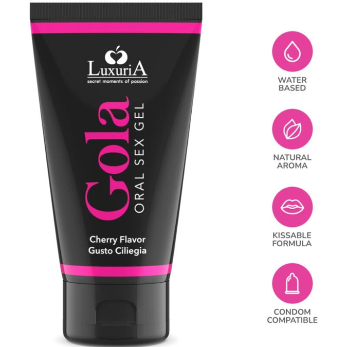 INTIMATELINE LUXURIA - ORALE SEKS GEL KERSENSMAAK 50 ML