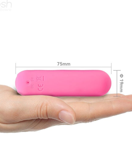 ARMONY - SPLASH JOIE VIBRATOR BULLET SILICONE REMOTE CONTROL 10 VIBRATIONS 75 X 19 CM PINK