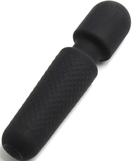 ARMONY - YOUR MAGIC MASSAGER & VIBRATOR RECHARGEABLE 10 VIBRATIONS WAND DOTS BLACK