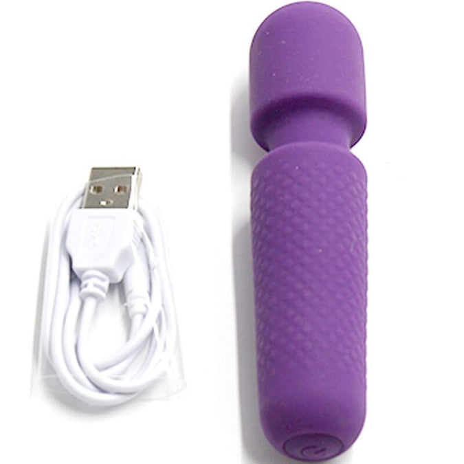 Armony – Your Magic Massager & Vibrator Rechargeable 10 Vibrations Wand Dots Purple