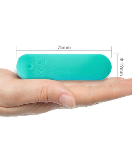 ARMONY - SPLASH HAHA VIBRATOR BULLET SILICONE 10 VIBRATIONS 75 X 19 CM GREEN