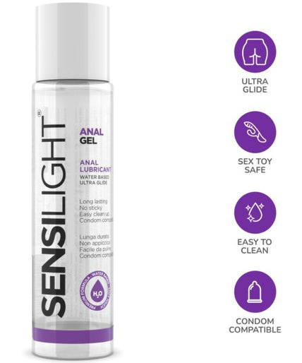 INTIMATELINE - SENSILIGHT ANAL SLIDING GEL 60 ML