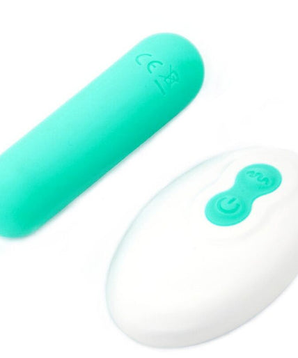 ARMONY - SPLASH JOLINE VIBRATOR BULLET SILICONE REMOTE CONTROL 10 VIBRATIONS 65 X 15 CM GREEN
