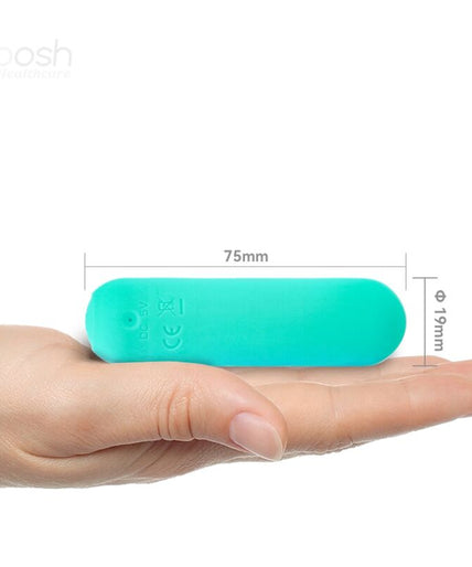 ARMONY - SPLASH JOIE VIBRATOR BULLET SILICONE REMOTE CONTROL 10 VIBRATIONS 75 X 19 CM GREEN