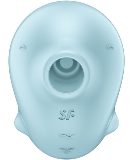SATISFYER - SASSY SEAL STIMULATOR & VIBRATOR BLAUW