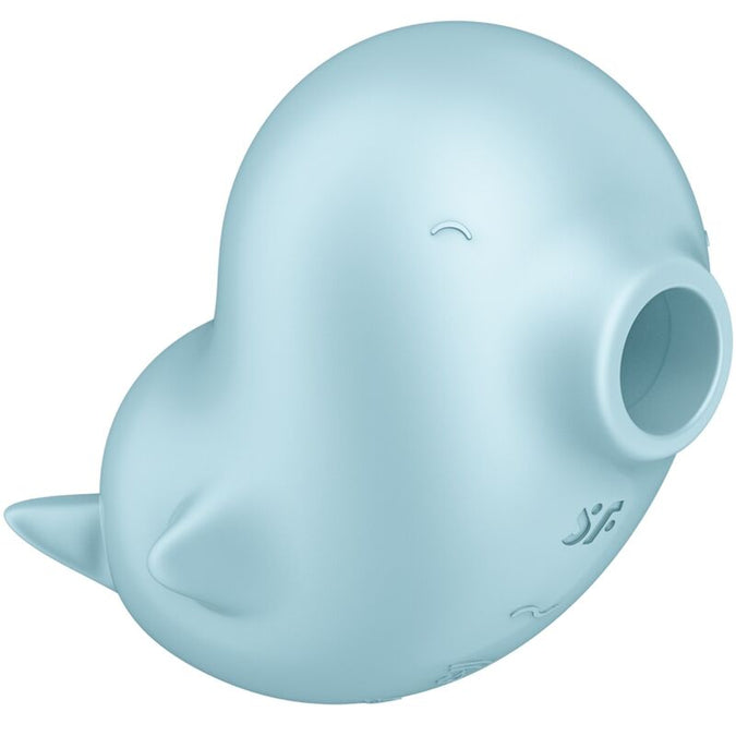 SATISFYER - SASSY SEAL STIMULATOR & VIBRATOR BLAUW