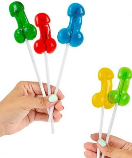 SECRETPLAY - DISPLAY ASSORTMENT PENIS LOLLIPOPS WITH ALCOHOL 40 UNITS