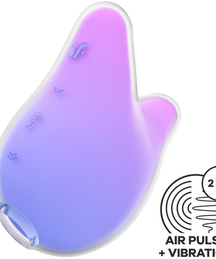 SATISFYER - MERMAID VIBES STIMULATOR & VIBRATOR PAARS EN ROZE