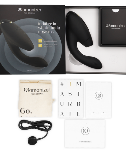 WOMANIZER - DUO 2 STIMULATOR BLACK