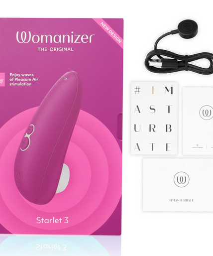 WOMANIZER - STARLET 3 CLITORAL STIMULATOR VIOLET