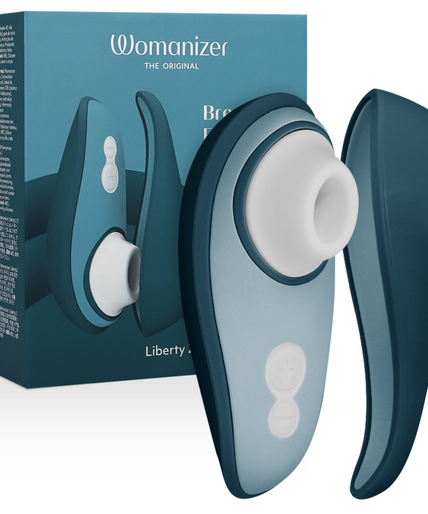WOMANIZER - LIBERTY 2 CLITORIS STIMULATOR & SUCTION BLUE