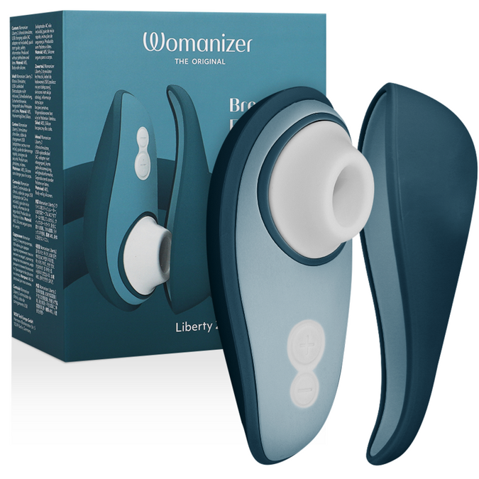 Womanizer – Liberty 2 Clitoris Stimulator & Suction Blue