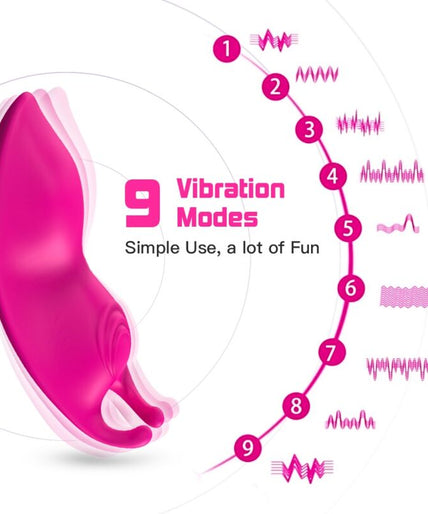 Armony – Honeybee Wearable Panties Vibrator G – Spot Remote Control Fuchsia