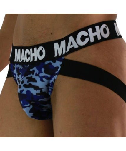 MACHO - MX28MA JOCK MILITARY BLAUW M