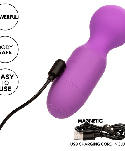 CALEXOTICS - FIRST TIME RECHARGEABLE MASSAGER 10 VIBRATIONS PURPLE