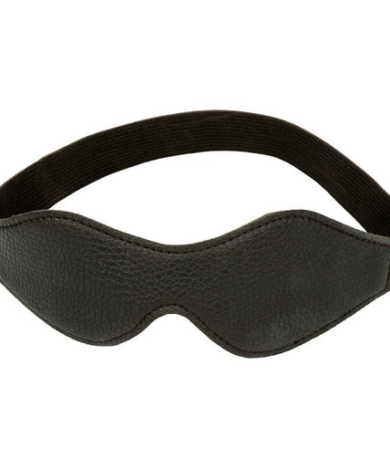 CALEXOTICS - NOCTURNAL EYE MASK PVC LEATHER BLACK