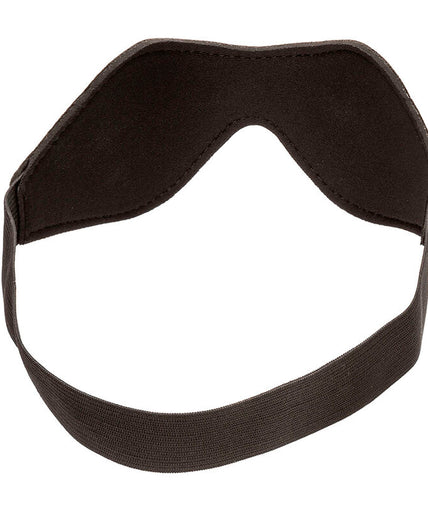 CALEXOTICS - NOCTURNAL EYE MASK PVC LEATHER BLACK