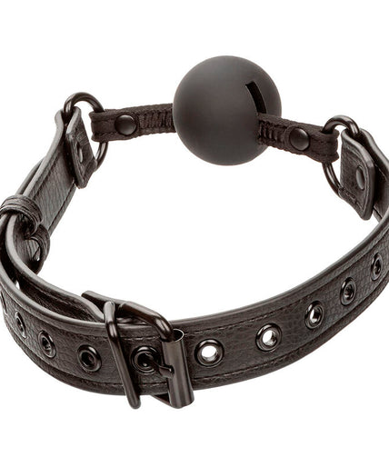 CALEXOTICS - NOCTURNAL BALL GAG SILICONE BLACK