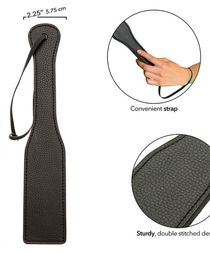 CALEXOTICS - NOCTURNAL PADDLE LEATHER BLACK