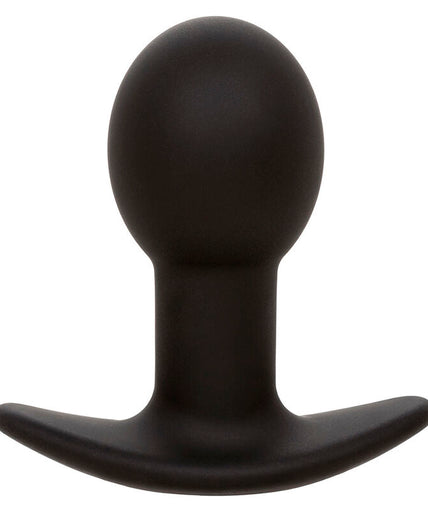 CALEXOTICS - ROCK BOTTOM ANAL PLUG 10 VIBRATIONS SILICONE BLACK