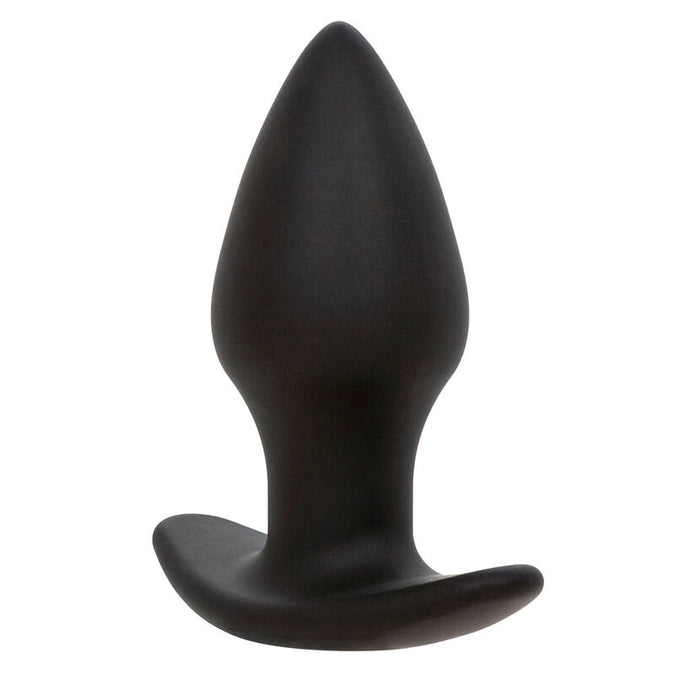 Calexotics – Rock Bottom Perfect Anaalplug met 10 Vibraties, Zwart Siliconen