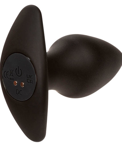 CALEXOTICS - ROCK BOTTOM PERFECT ANAL PLUG 10 VIBRATIONS SILICONE BLACK