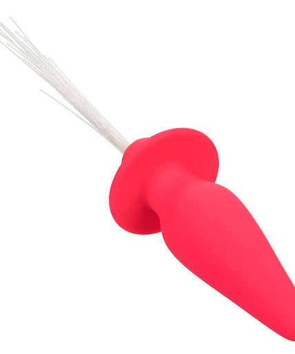 CALEXOTICS - SOUTHERN LIGHTS LIGHT UP ANAL PLUG 10 VIBRATIONS SILICONE PINK