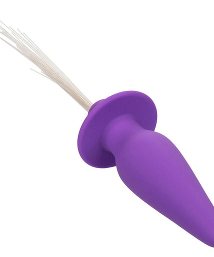 CALEXOTICS - SOUTHERN LIGHTS LIGHT UP ANAL PLUG 10 VIBRATIONS SILICONE PURPLE
