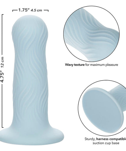 CALEXOTICS - WAVE RIDER FOAM ANAL PLUG BLUE