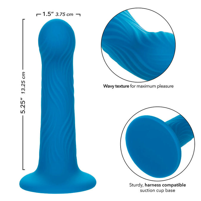 Calexotics – Wave Rider Ripple Anaalplug Blauw