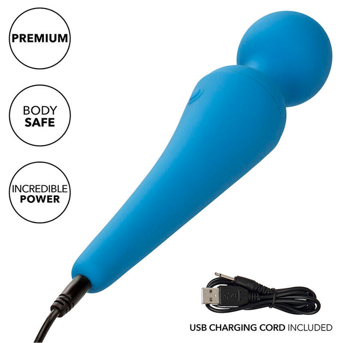 CALEXOTICS - COUTURE KIT VIBRATOR STAAF 10 TRILLINGEN BLAUW