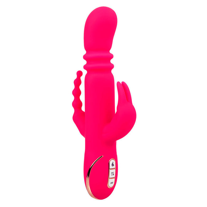 Calexotics – Jack Fantasy Triple Heated Vibrator Rabbit Pink