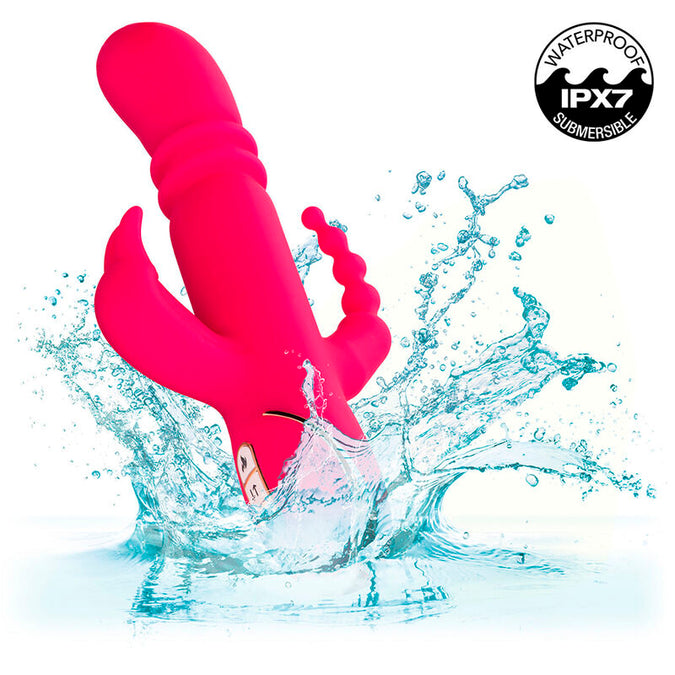 Calexotics – Jack Fantasy Triple Heated Vibrator Rabbit Pink