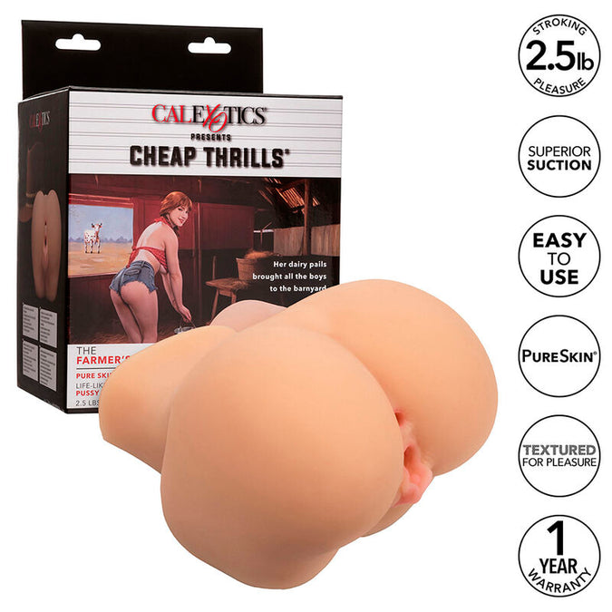CALEXOTICS - THE FARMERS DAUGHTER DOUBLE REALISTISCHE MASTURBATOR FLESH